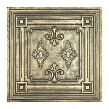 Embellish tin ceiling tiles color decor wall panels PL63 ancient gold 10pcs/lot