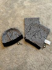 kenzo Black & White Scalf/Hat Set girls age 12