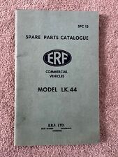 ERF Sandbach Model Lk 44 Truck Lorry Van Manual Spare Parts Catalogue