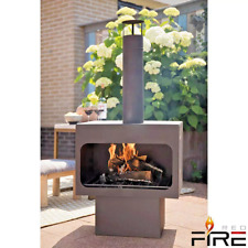 Wood Burning Outdoor Modern