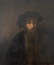 STUNNING  OLD REMBRANDT OIL ON