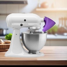 EasyPour Funnel for Kitchen Aid Artisan Mixer Spill Resistant Funnel Attachment