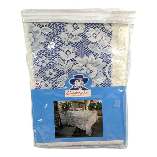 Quaker lace tablecloth x - tablecloth, 50"