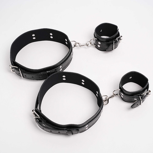 Open leg spreader straps wrist - leg,