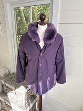 Girls Pampolina Activewear Purple Coat Age 11 In Very Good Condition