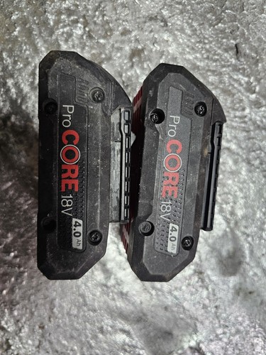 Bosch 18v procore 4ah