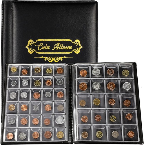 250 pockets coin book - book,