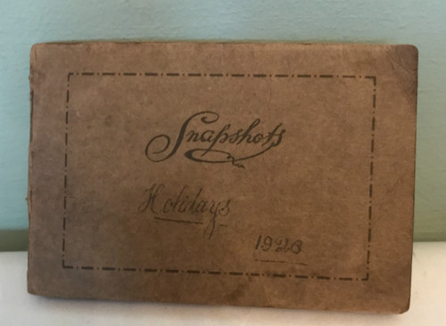 Vintage photo album of - a,