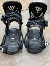 Burton Genesis EST Snowboard Bindings Size Large Black