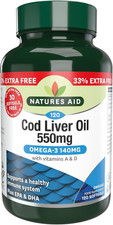 Cod Liver Oil 550 Mg 120