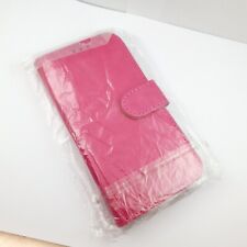 NEW PINK Case for Samsung S6 EDGE Leather Wallet Phone Case