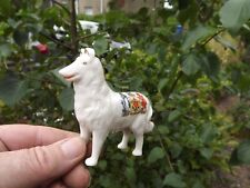Vintage Crested China model of a Sheep Dog with crest of Cape Town