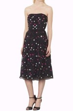 Topshop 'Sweetie' Embellished Strapless Midi Dress imited Edition Rare Size 10UK