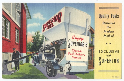 Superior fuel delivery truck - superior,
