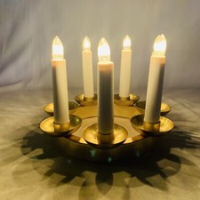 Ikea GLANSA Gold White