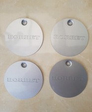 4 BORBET caps For wheels BORBET A and B 160mm Aluminum 