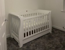 Boori royale sleigh cot bed - bed, &