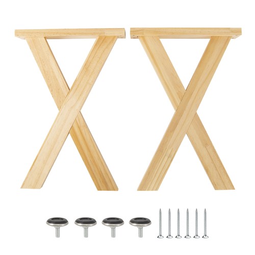 2pcs wooden shaped - 2pcs, x-shaped