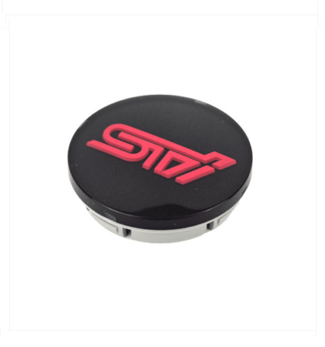 Wheel center cap - black, sti