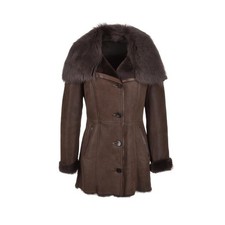 Womens Real Leather Shearling