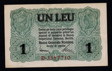 Romania leu 1917 m3a - leu,