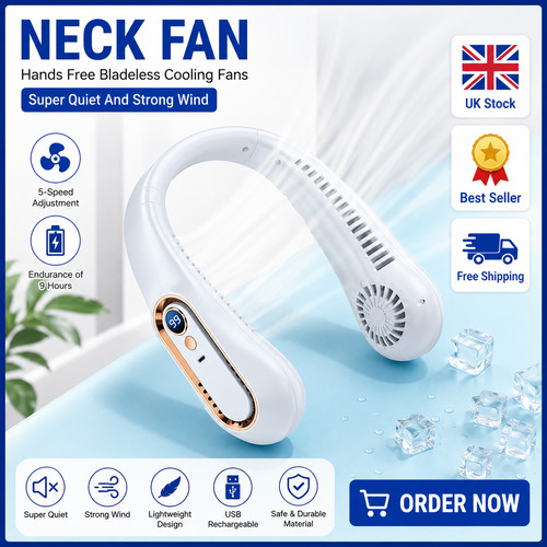 Neck fan hands free - neck,