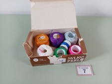 Vintage Box Of Sylko Perle Embroidery Cotton #7