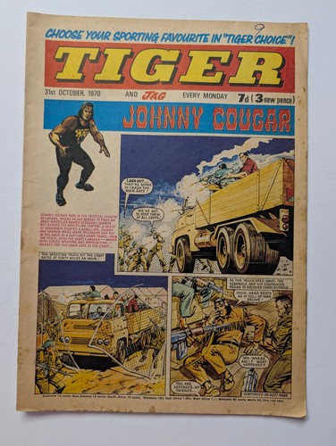 Tiger comic 31st october - 31st,