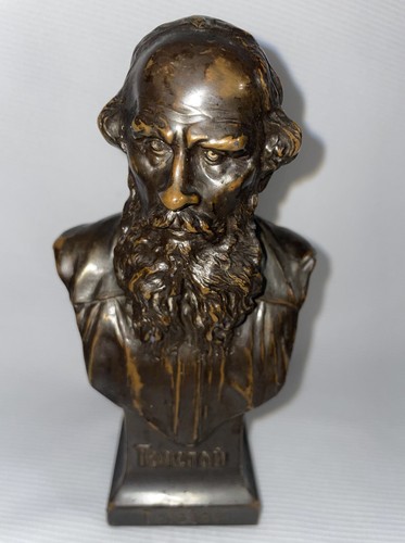 Bronze leo tolstoy russian - bronze,