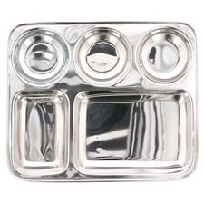Stainless steel thali - stainless,