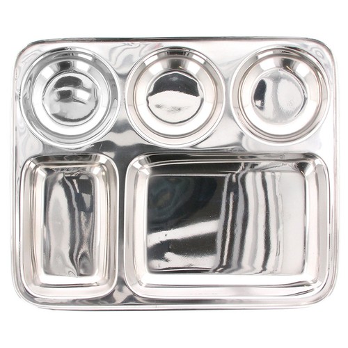 Stainless steel thali - thali, 5