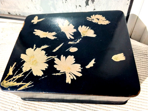 Vintage japanese black lacquer - vintage,