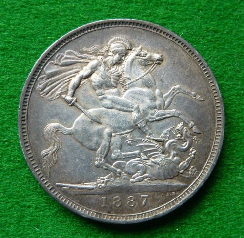 1887 victoria crown ef - victoria,