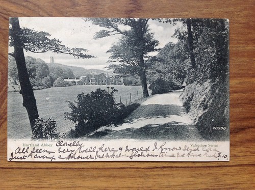 Vintage postcard hartland - vintage,