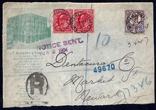 UK GB 1904 REGISTERED