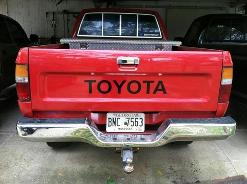 Toyota tailgate decal - toyota, vinyl