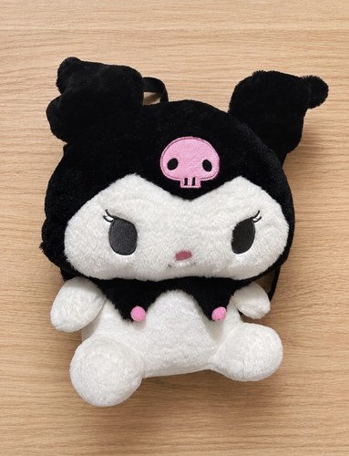 Kuromi plush backpack 1 - kuromi,