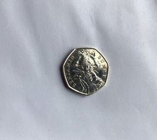 BENJAMIN BUNNY 50p Coin 2017
