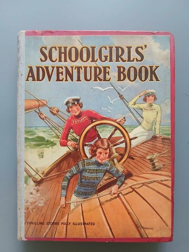 Schoolgirls adventure book - adventure,
