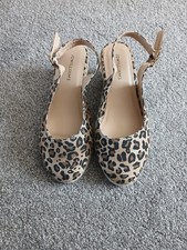 Ladies Leopard Print Sandals