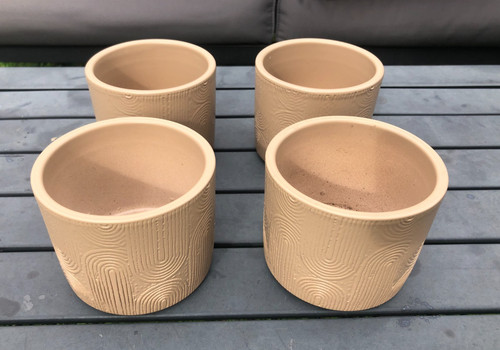 Ceramic houseplant pot height - houseplant,