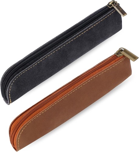Leather pencil pouch pcs - pencil, 2