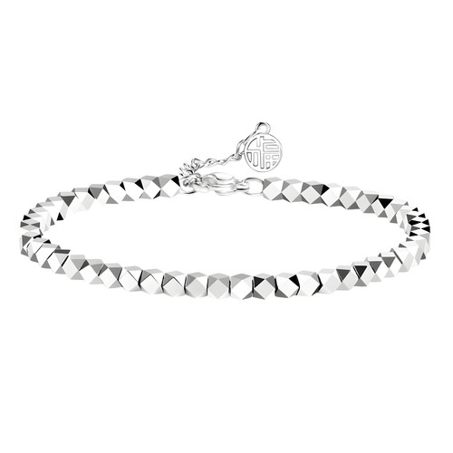 Geometric faceted bead - geometric,