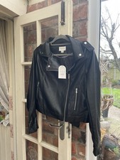 Monsoon Faux Leather Jacket 