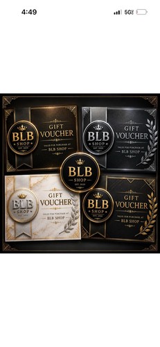 Bbl gift card voucher
