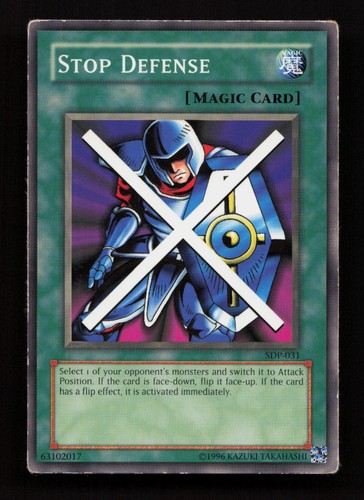 Yugioh stop defense starter - stop,