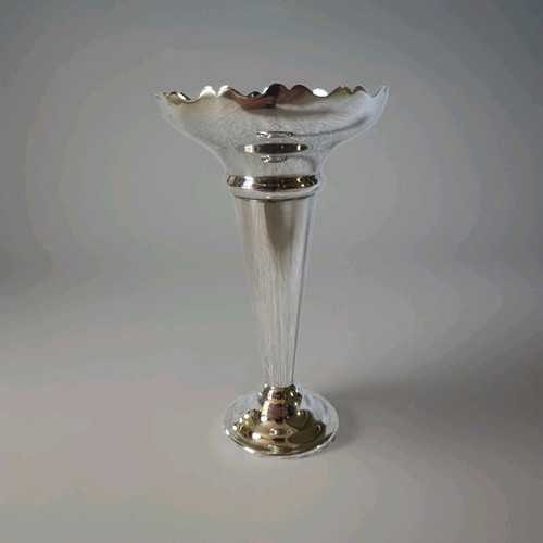 Vintage silver plated trumpet - plated,