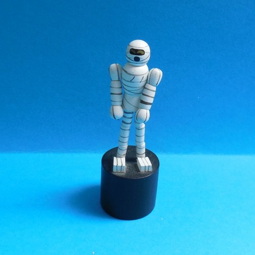 Vintage halloween mummy - halloween, push