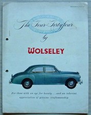 WOLSELEY Four-Forty Four Car