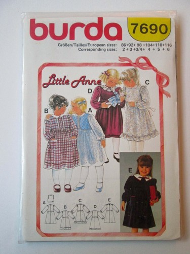New little anne burda - new, sewing